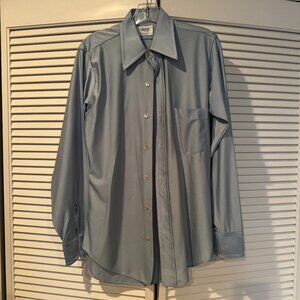 VINTAGE Men's Nylon Button Up Shirt